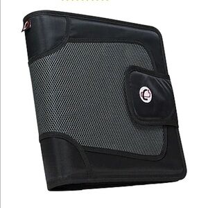 The Open Tab by Case It, 3 ring binder, expandable file, multipurpose pockets